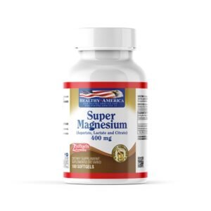 Super Magnesium 400 Mg 100 Sg Healthy America