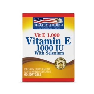 VIT E 1.000 VITAMIN E 1000 IU WITH SELENIUM - BLISTER 60 SOFTGELS