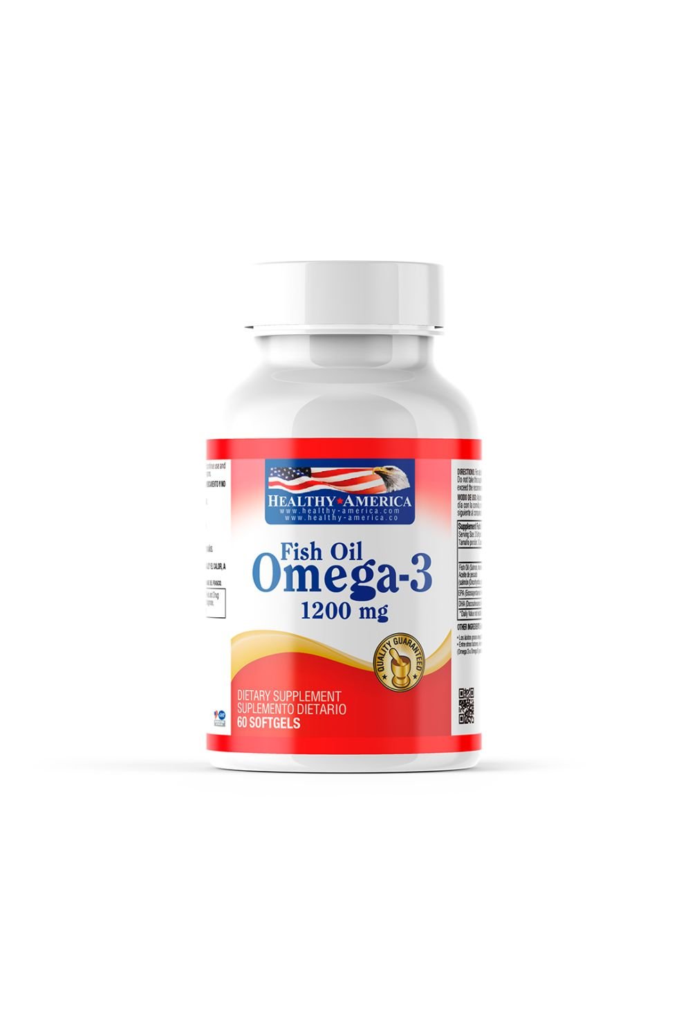 FISH OIL OMEGA-3 1.200 MG 60 SOFTGELS (360 MG OF FATTY ACIDS)