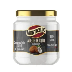 Aceite De Coco Monticello Extra Virgen x 430ml