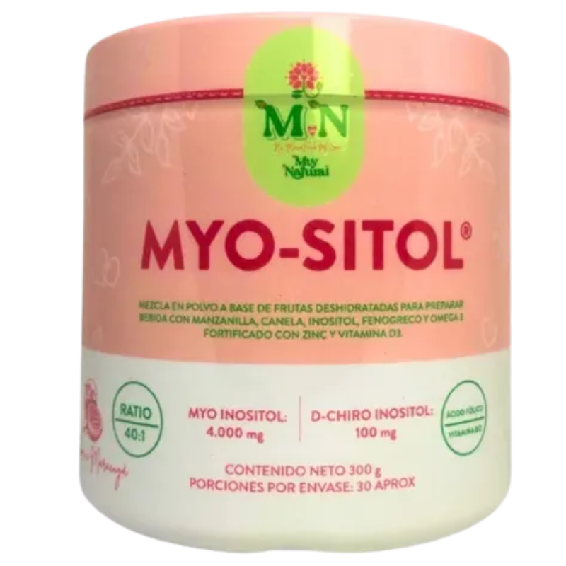 Myo-sitol (Equilibrio hormonal y metabólico) Polvo 300g My Natural