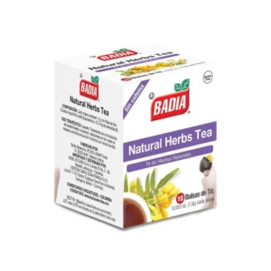 Té de Hierbas Naturales Badia 10 unidades