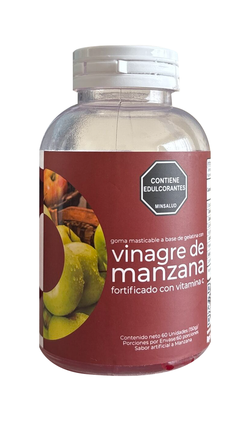 VINAGRE DE MANZANA EN GOMAS CON VITAMINA C – OSANA