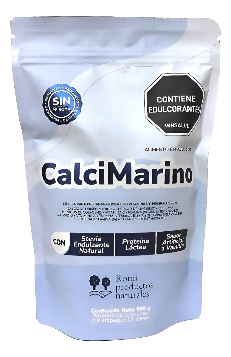 Calcio Marino 500 Grs Suplemento Natural